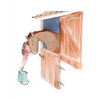 Vinilo Decorativo Infantil Caballo MI GRAN AMIGO para Habitación de Niños