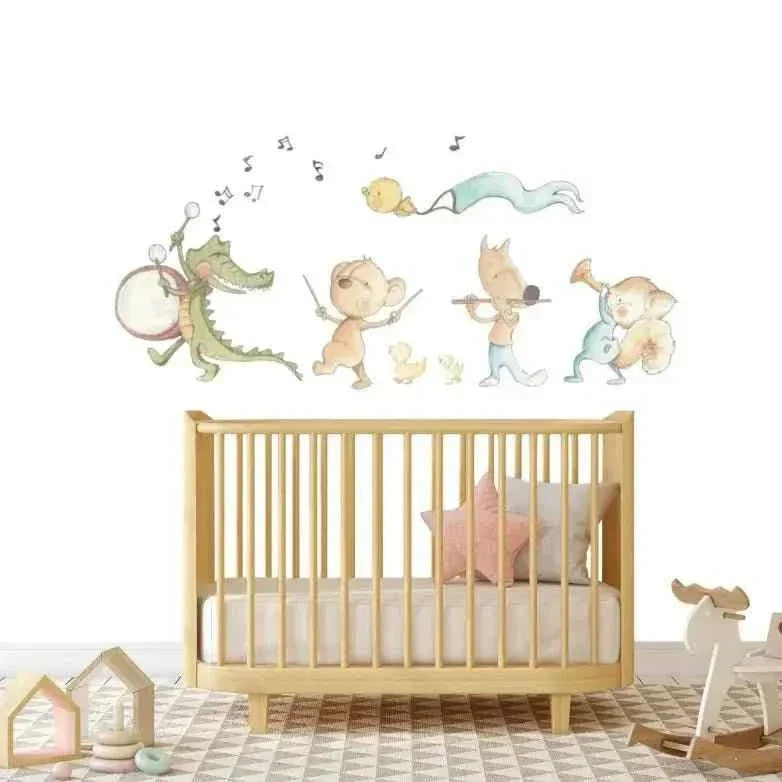 Vinilo Decorativo Infantil BANDA MUSICAL 02