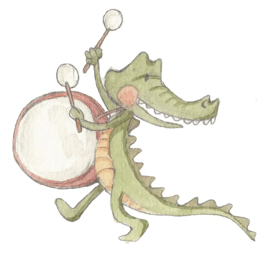Vinilo Decorativo Infantil MUSICAL BAND 02