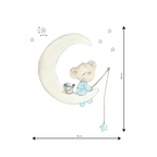 Vinilo Decorativo Infantil EN LA LUNA