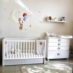 Vinilo Decorativo Infantil FISHING ON THE MOON