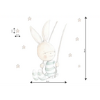 Vinilo Decorativo Infantil SWING RABBIT