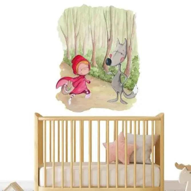 Vinilo Decorativo Infantil THE WOLF