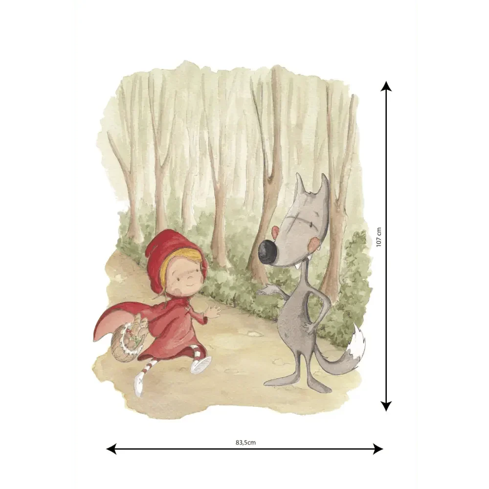 Vinilo Decorativo Infantil THE WOLF