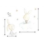 Vinilo Decorativo Infantil TWIN RABBIT