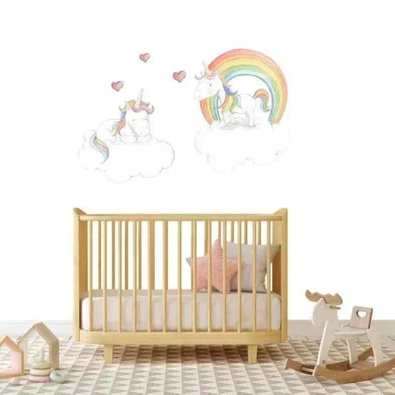 Vinilo Decorativo Infantil TWIN UNICORN