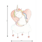 Vinilo Decorativo Infantil UNICORN LOVE