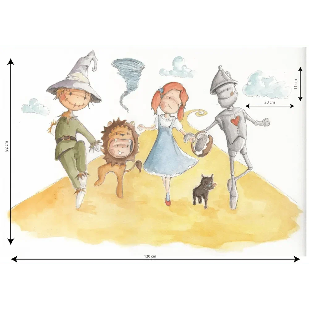 Vinilo Decorativo Infantil WIZARD OF OZ