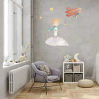 Vinilo Decorativo Principito para Decoración Infantil en Habitaciones de Niños
