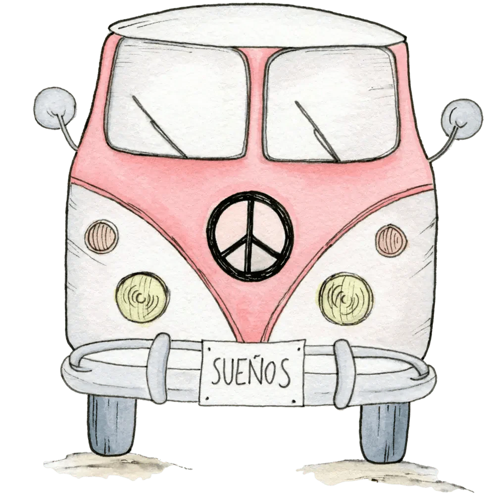 Vinilo Decorativo VAN Roja 95x95cm