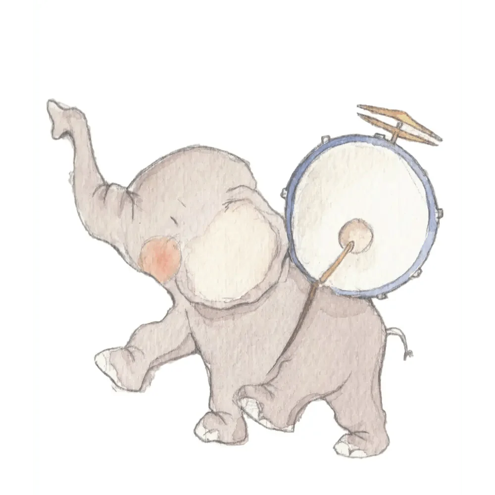 Vinilo infantil de Tela Banda Musical