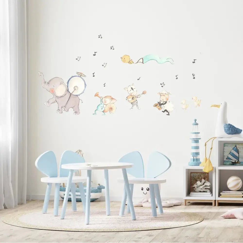 Vinilo infantil de Tela Banda Musical