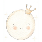 Vinilo Infantil Luna "Small" MOON 70x70cm