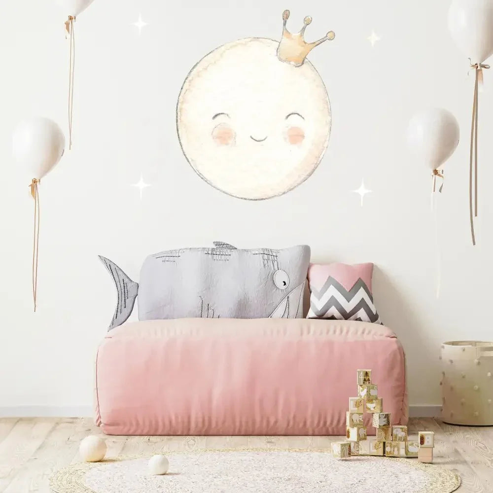 Vinilo Infantil Luna "Small" MOON 70x70cm