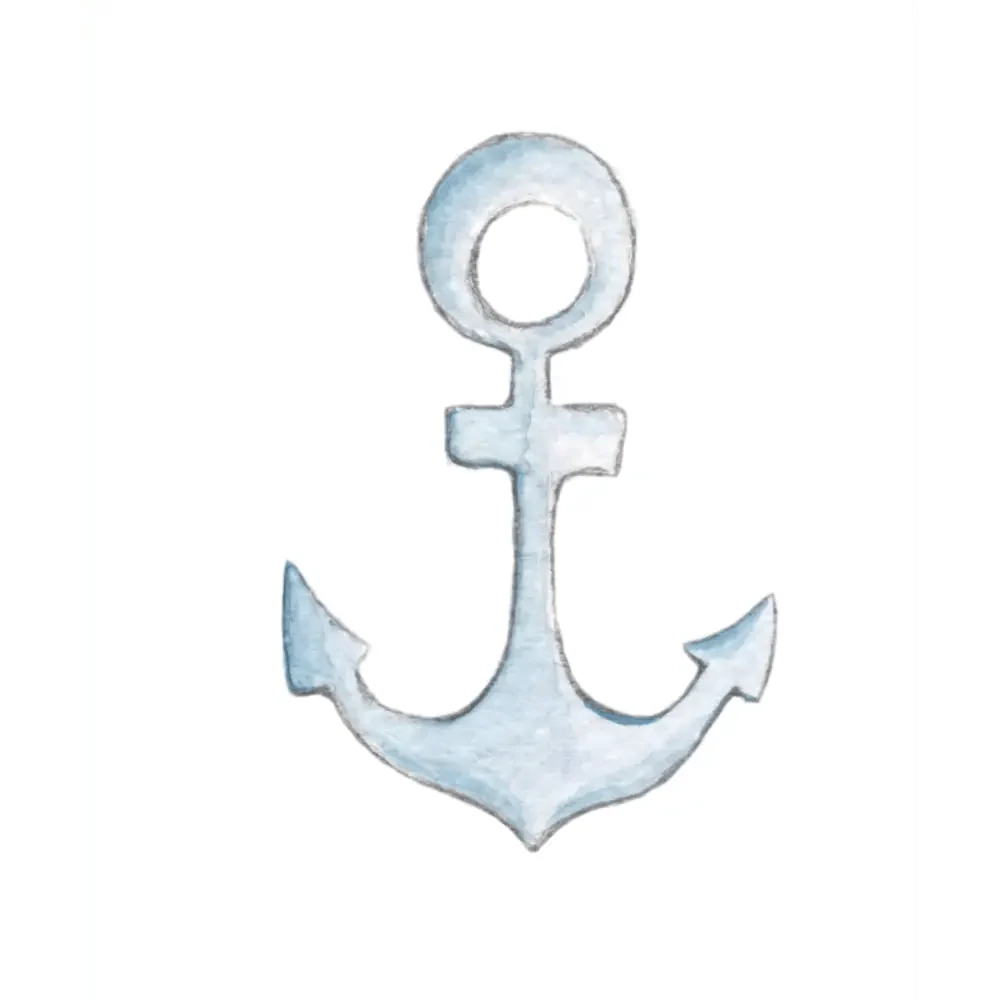 Vinilo Infantil "Small" ANCHOR 60x65cm