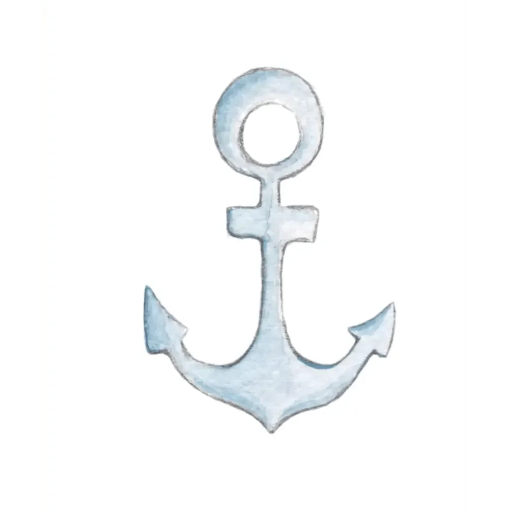 Vinilo Infantil "Small" ANCHOR 60x65cm