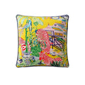 Sumptuous Yellow Safari Zebra Cushion Cover
