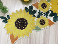 Sunflower Beaded Table Runner