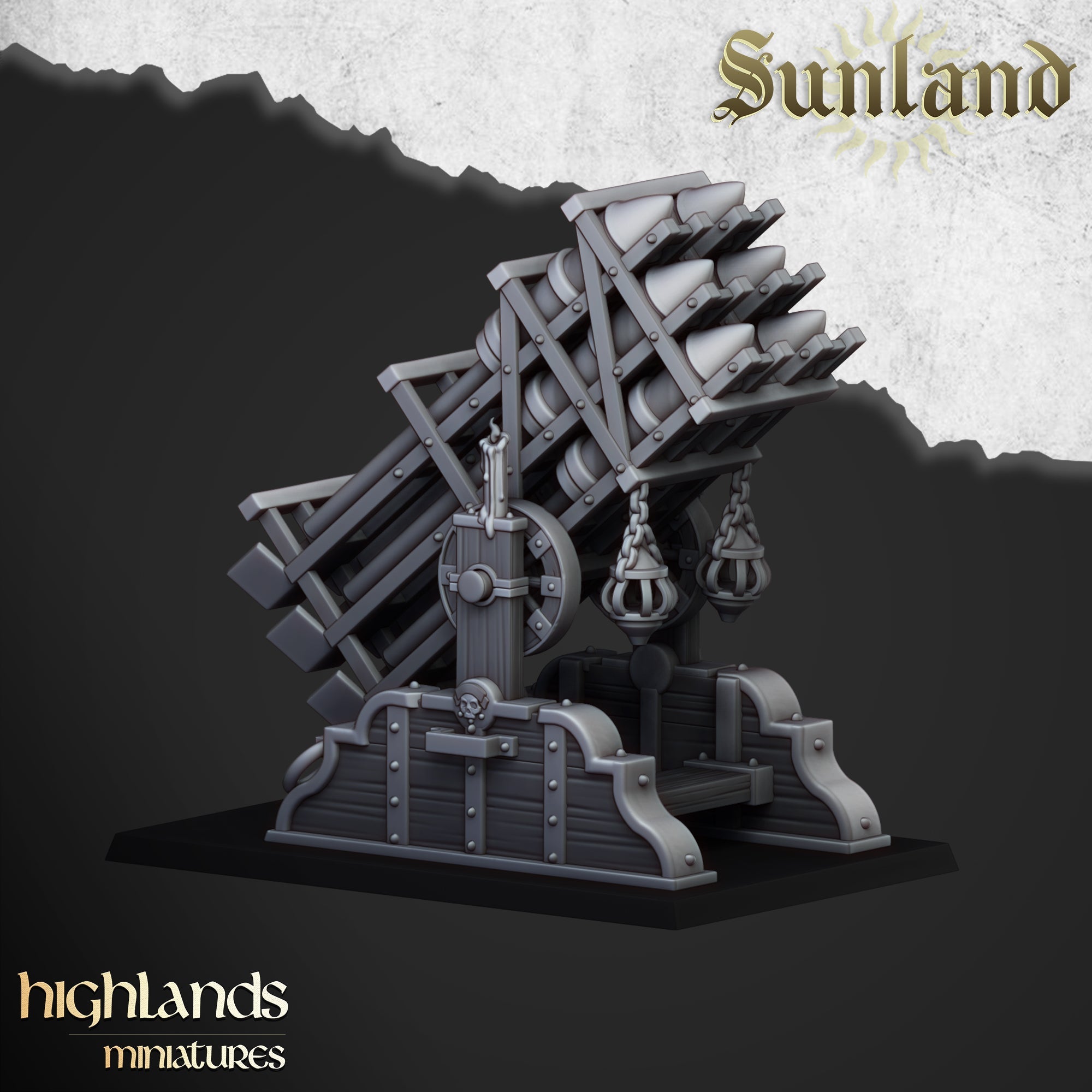 Sunland-artillery, Highlands Miniatures