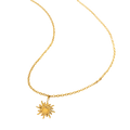 Gold Sun Necklace