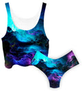 Dream Waves Crop Top and Booty Shorts Combo