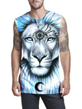 Lion Galaxy Men's Muscle Tank