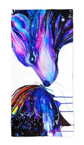 Two Galaxies Beach Throw