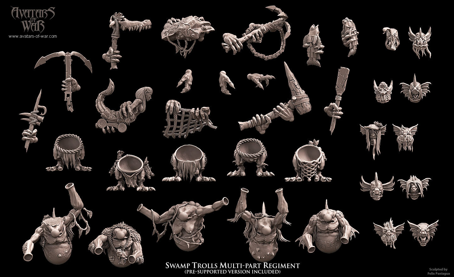 Swamp Trolls, Avatars of War