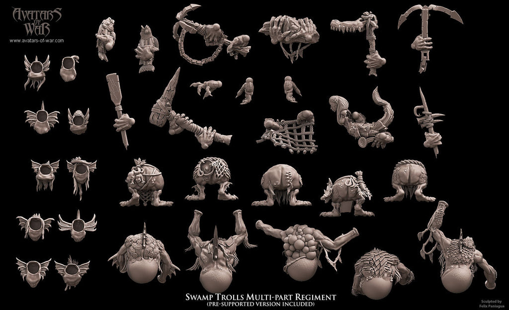 Swamp Trolls, Avatars of War