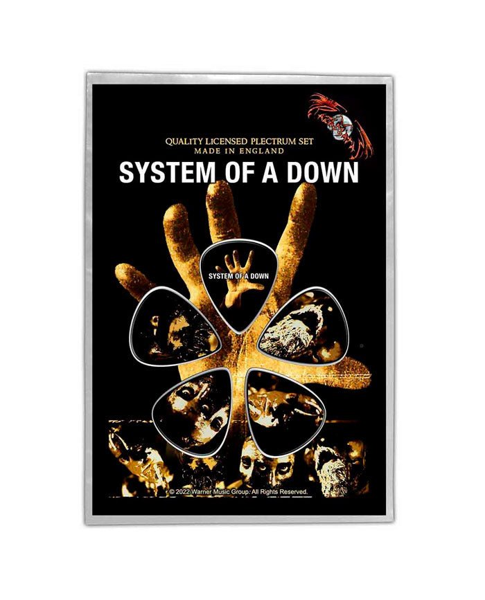 System Of A Down - Pack de púas "Hand"