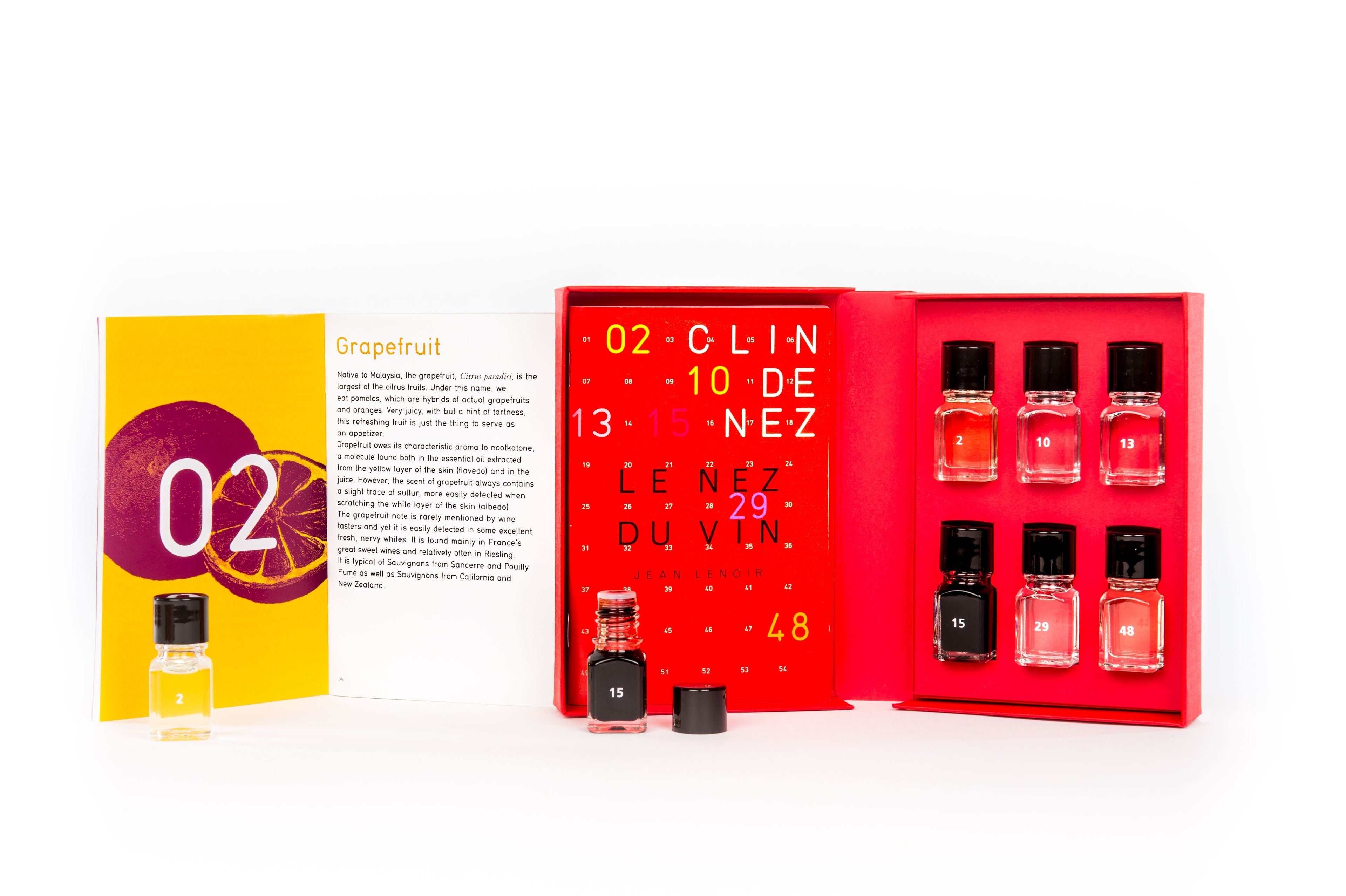 Le Nez du Vin - "The Nose Knows" 6 Wine Aroma Kit by Jean Lenoir