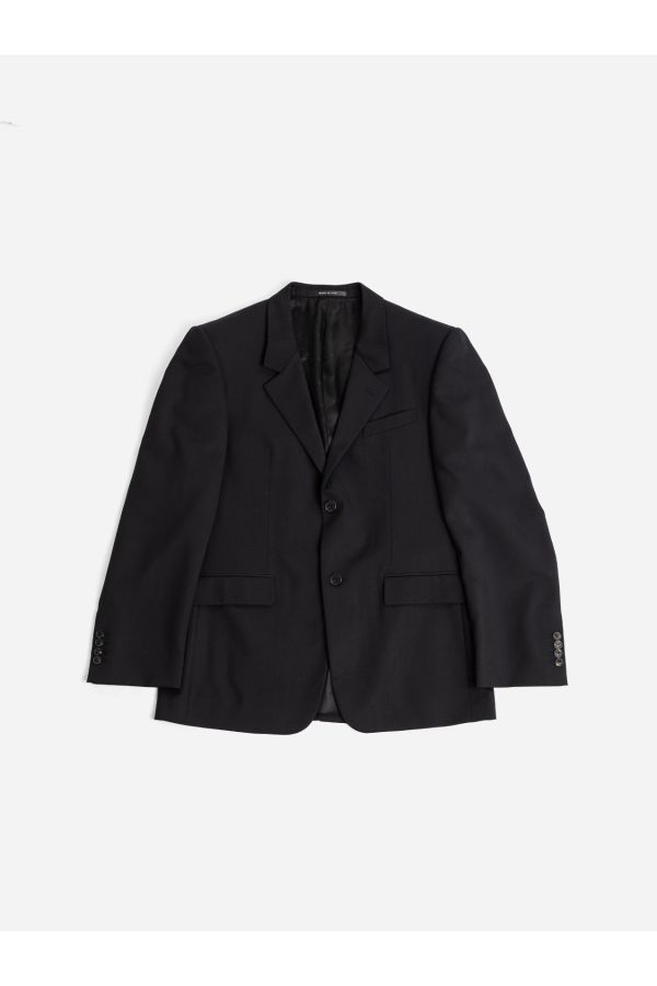Balenciaga Oversized Tailored Blazer — Black