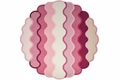 Taj Rainbow Hand Tufted Round Rug - Pink 9' x 9'