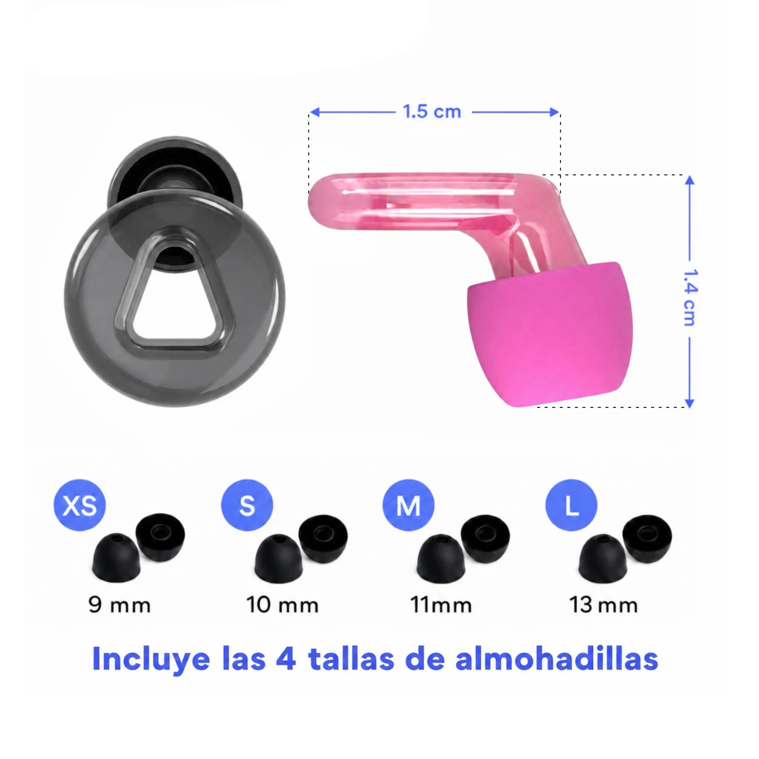 Mood Pro (-38dB) | Protección para Autismo y Alta Sensibilidad