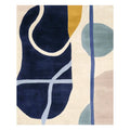 Tangled Flow Form Hand Tufted Rug