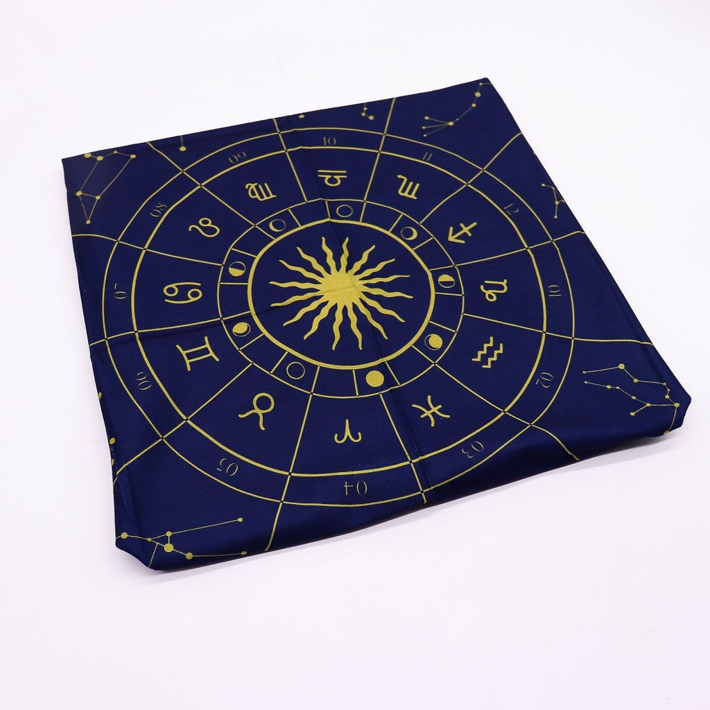 Tapete para lectura del Tarot - Zodiaco