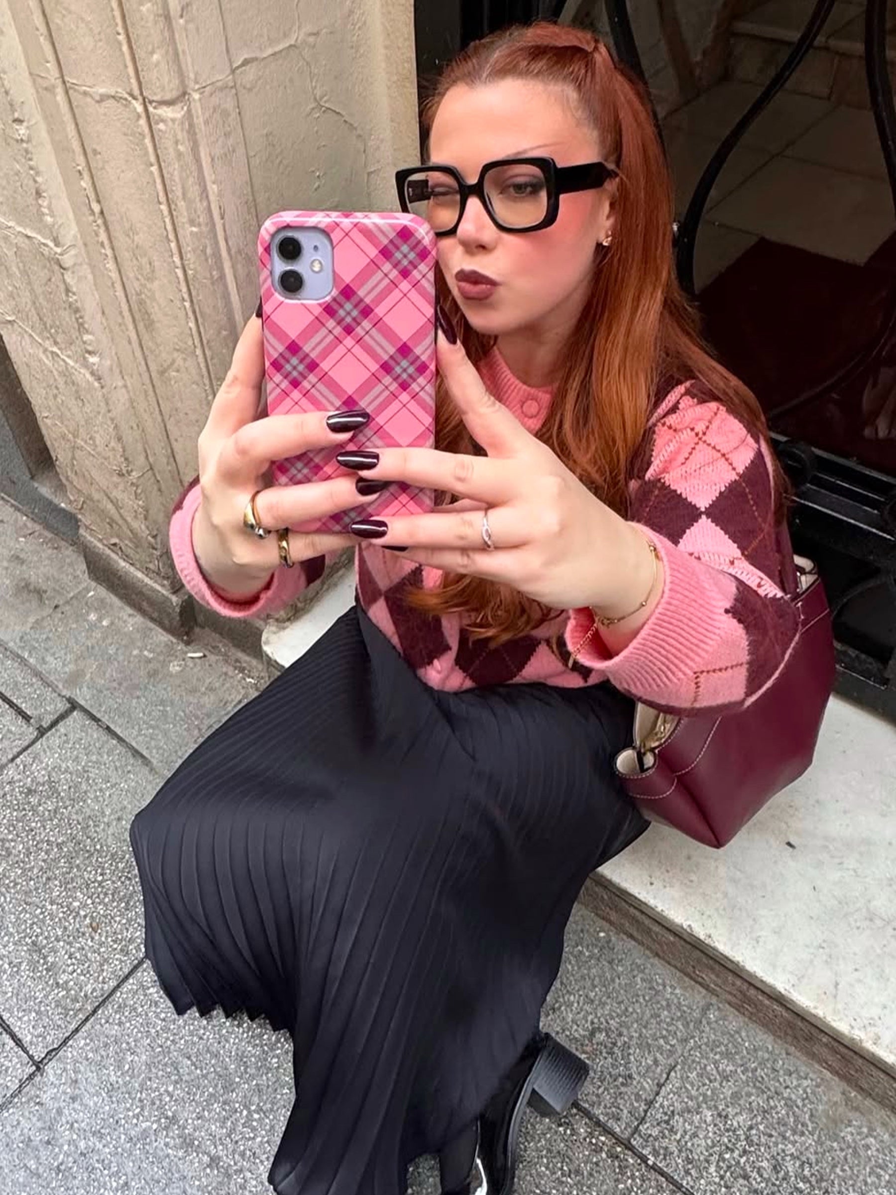 Tartan Blush