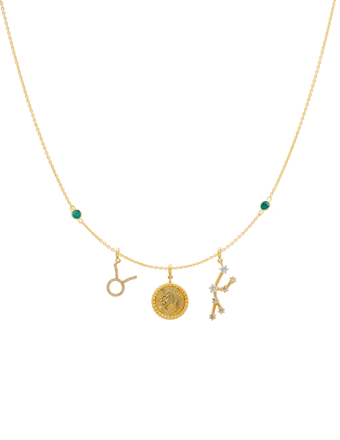 Collar Triple Zodiaco Tauro