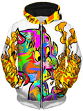 Devil Unisex Zip-Up Hoodie