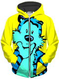 Imaginary Friend Unisex Zip-Up Hoodie