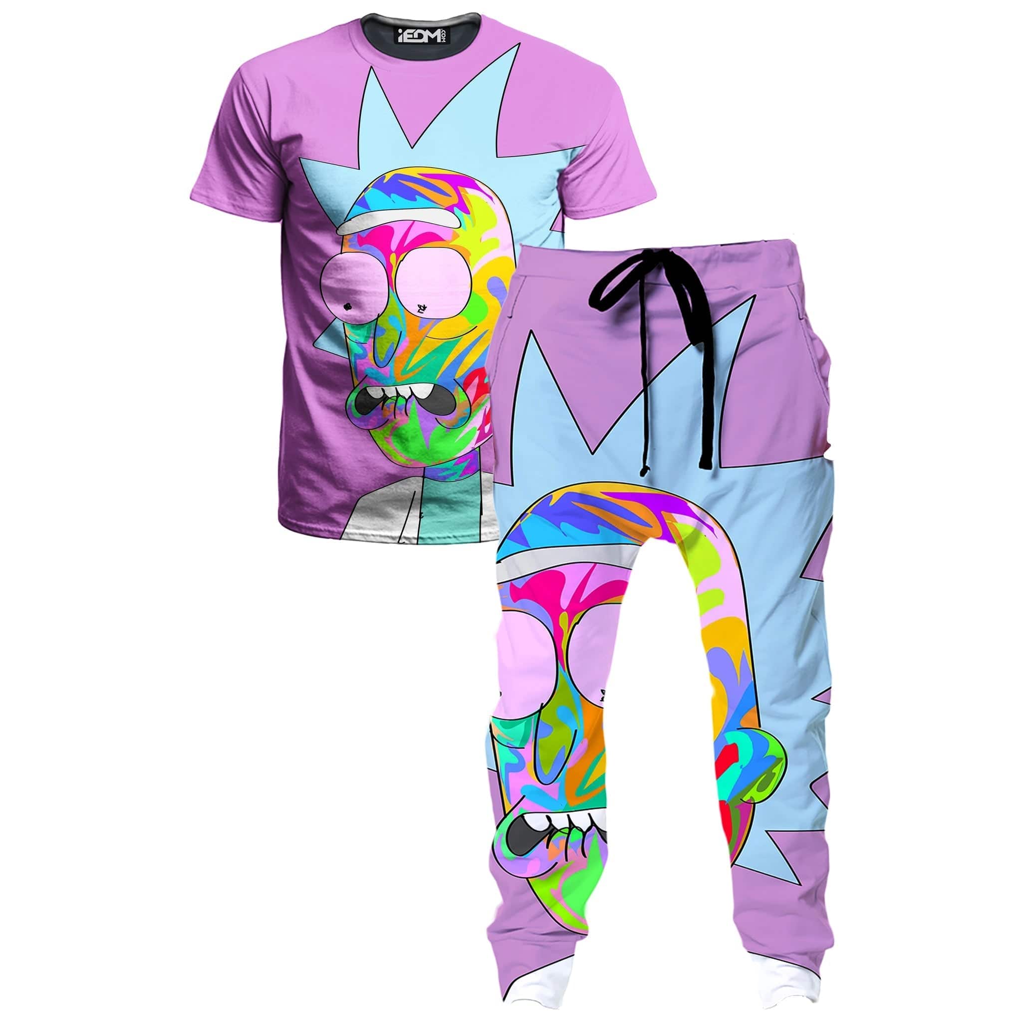 Rick Dosed T-Shirt and Joggers Combo