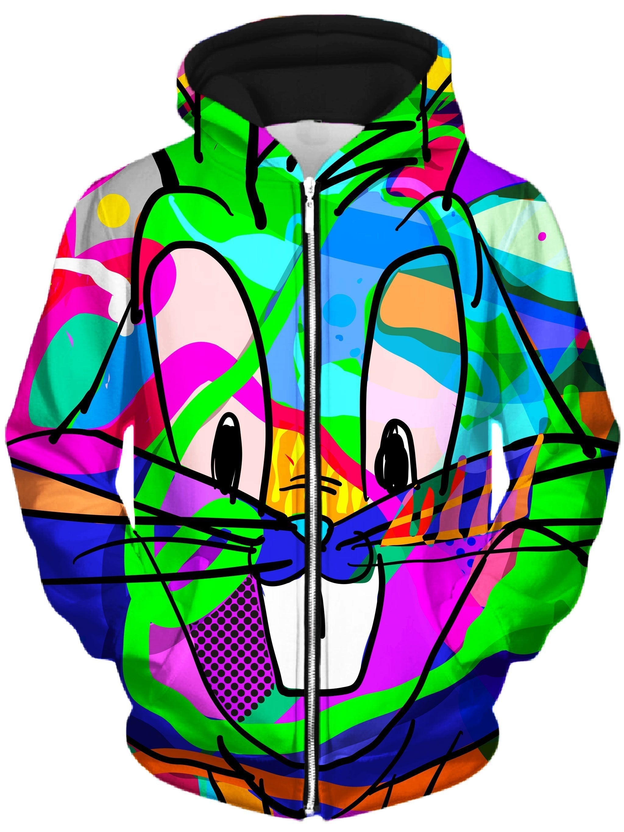 That's All Folks Unisex Zip-Up Hoodie