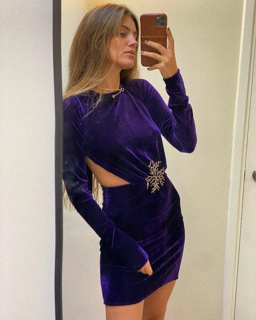 VESTIDO TERCIOPELO