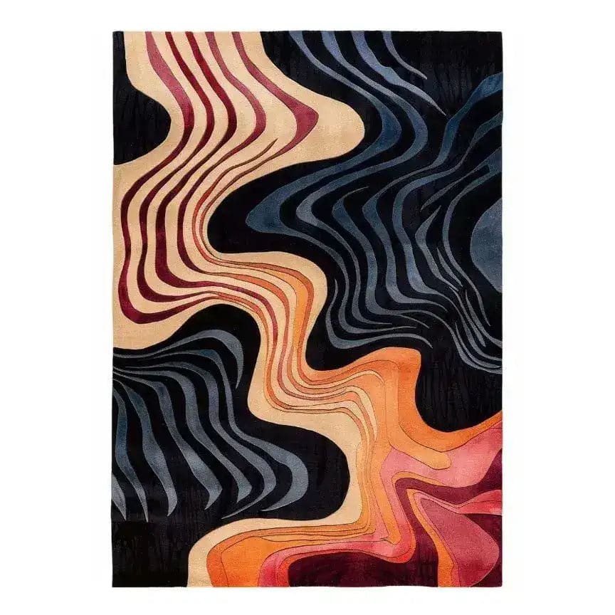 Terracotta Tide Hand Tufted Rug 