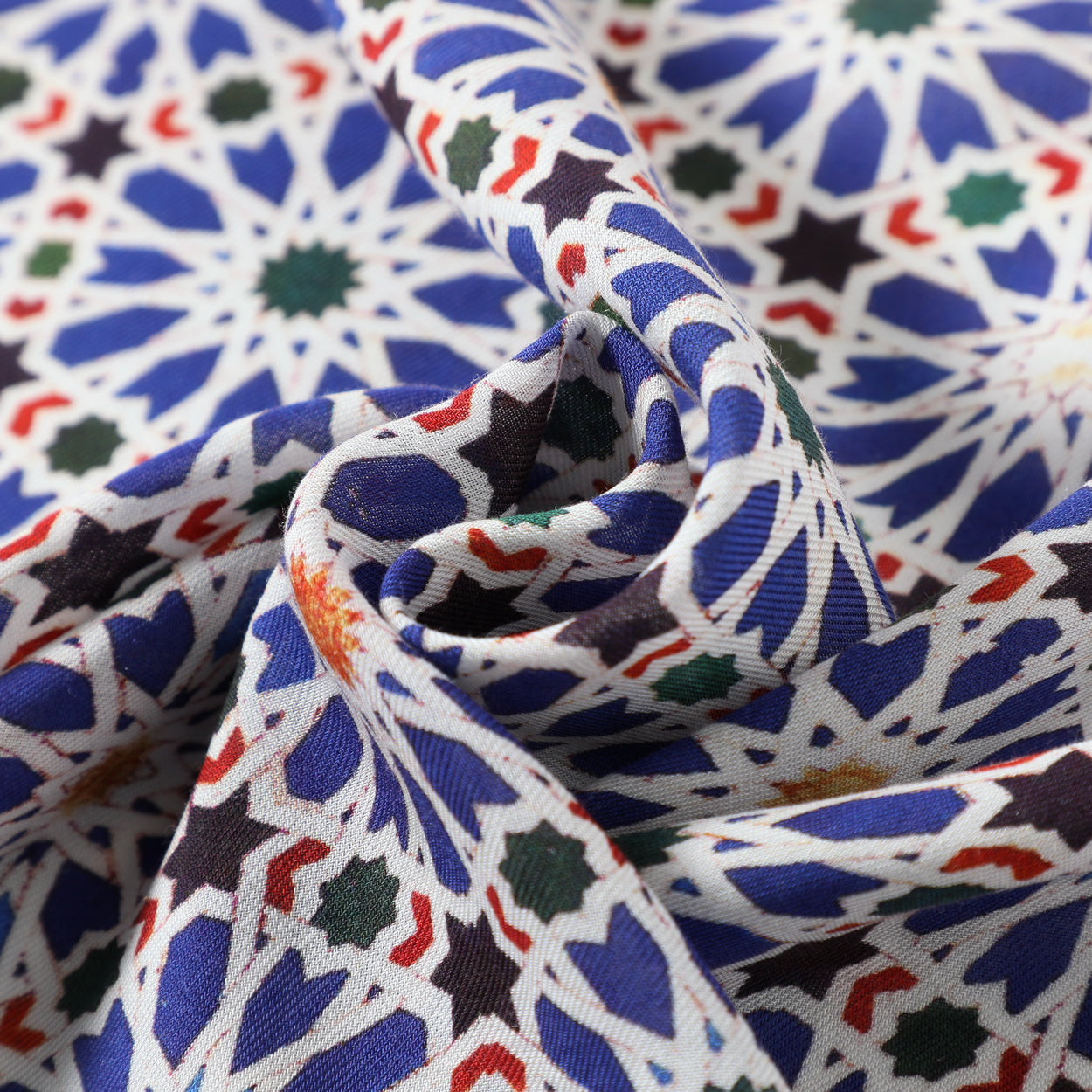 Blue Tessellation Scarf Zelig