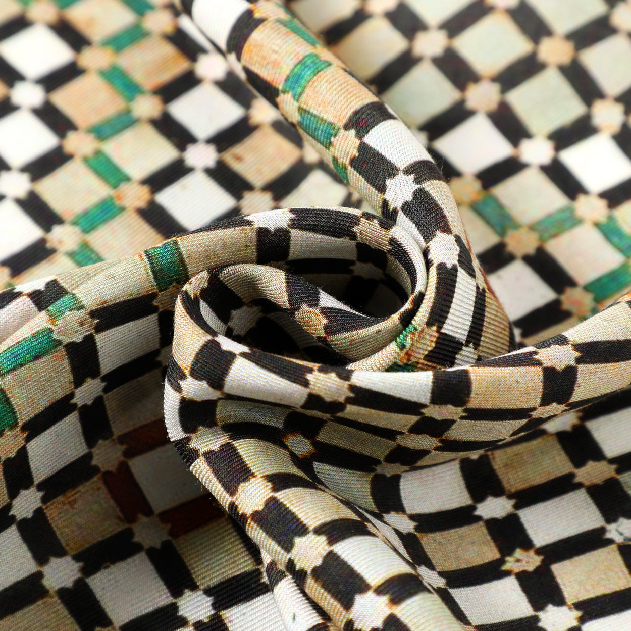 Modal Scarf Inspired by Moorish Mosaic Tiles Hub