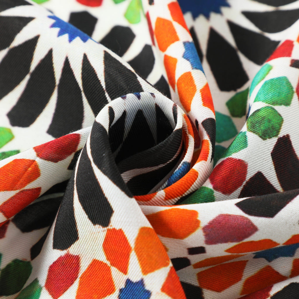 Alhambra of Granada Mosaic Inspired Scarf Garnata