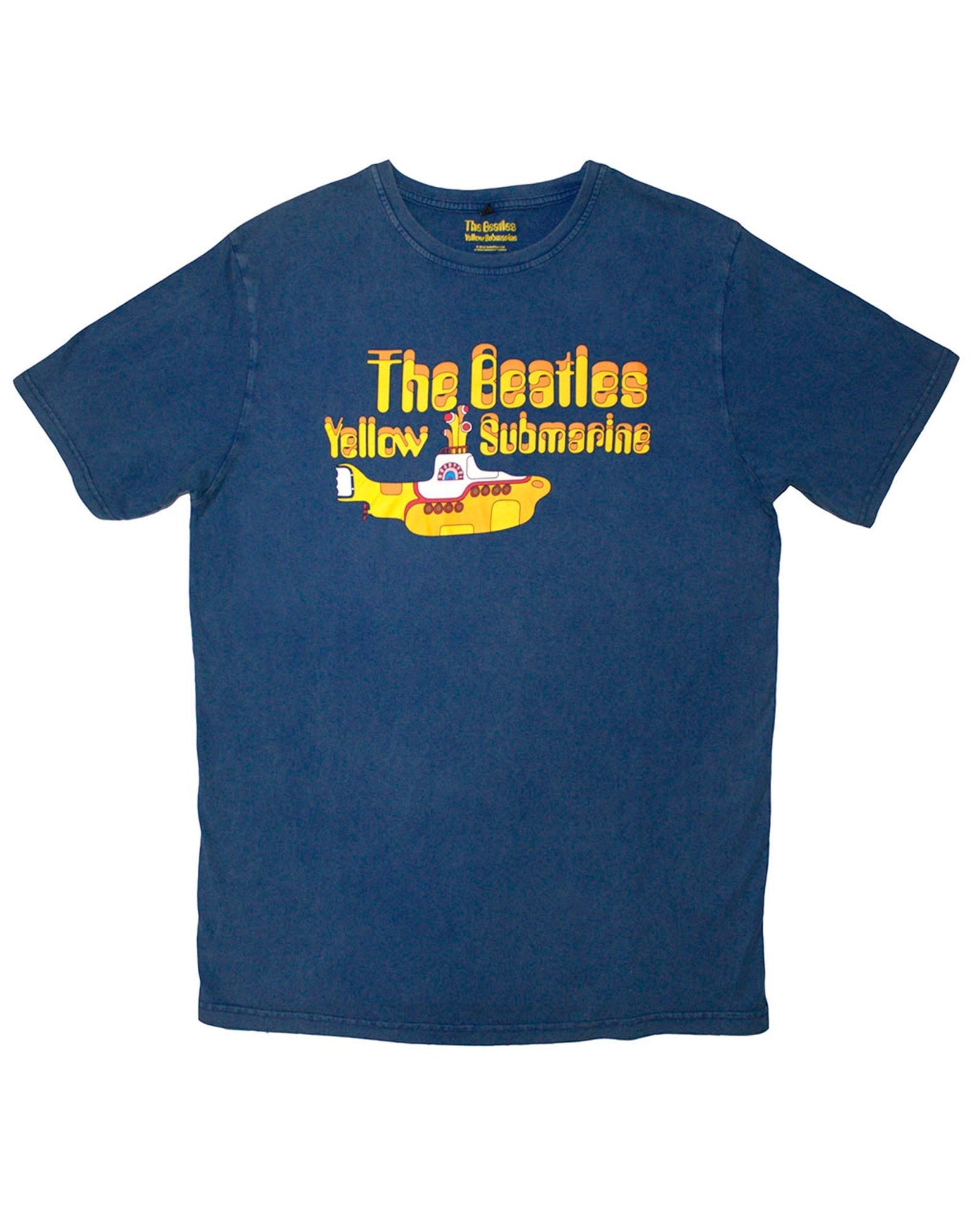The Beatles - Camiseta "Logo & Sub" Unisex