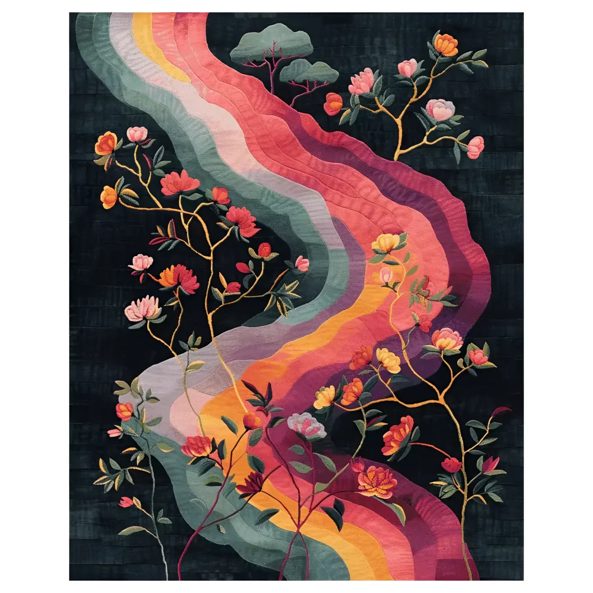 The Loomed River Hand Tufted Rug