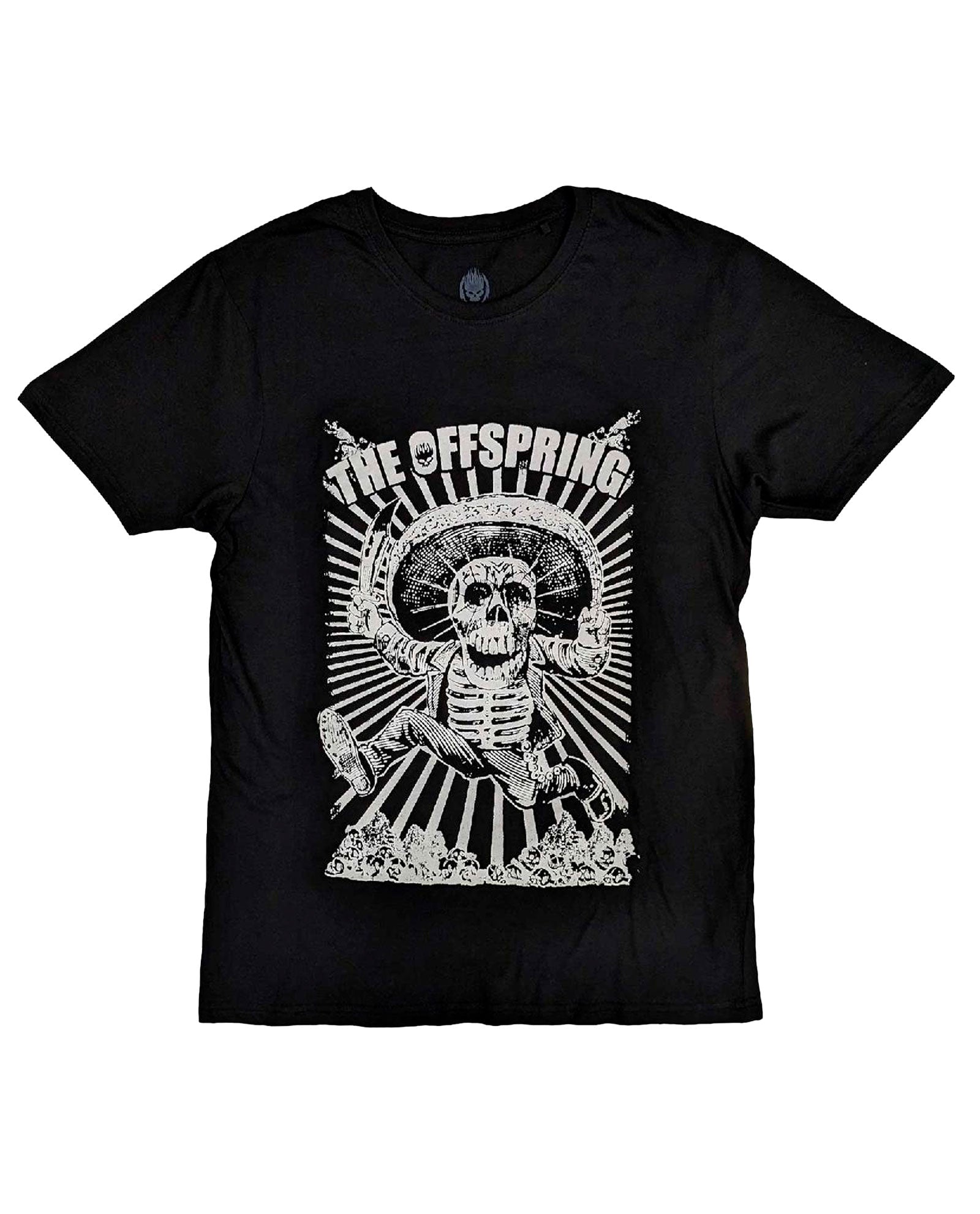 The Offspring - Camiseta "Jumping Skeleton" Unisex